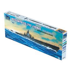 RIICH RCH3358 1:200 美國海軍GATO SS212 1944年式+OS2U塑膠模型, 1個