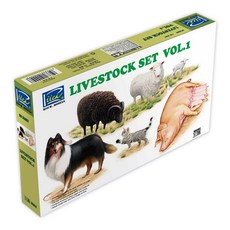 1:35 動物造型塑膠模型 Vol.1, 1個