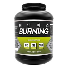 PROTEIN SHOP BURNING 碳水化合物補充劑, 3kg, 1罐