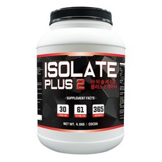 Isolate Plus2 WPH乳清蛋白粉, 4kg, 1罐
