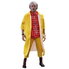 Hot Toys回到未來2 1/6 布朗博士Emmet特別版收藏公仔 MMS380, 1個