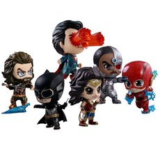 Hot Toys Cosbaby 正義聯盟人偶 6 套組 COSB397, 1套