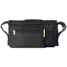 MoM so near 9格推車尿布收納包, 黑色, 1個