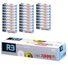 KOMAX R3 多用途立式拉鍊袋 S, 15件, 30個