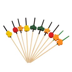 봄91 디자인꼬지 5종 랜덤 발송, 100개입, 1개