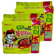 삼양 짜장 불닭볶음면 140g, 10개