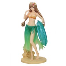 水生植物014閃亮愛心Amiru泳裝公仔+配件, 1套