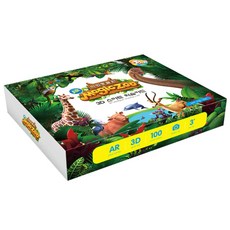 3D動物學習卡, 混色