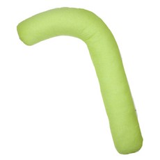 Ein Haus 固體A員工身體枕頭木材包括, 淺綠色