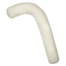 Ein Haus 印花彎曲身體枕, 象牙