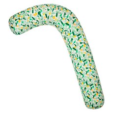 Ein Haus 印花彎曲身體枕, 綠色