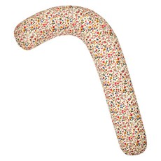 Ein Haus 印花彎曲身體枕, 象牙