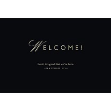 Attendance Registration Pad Holder with Silkscreen Cover - Black (Pkg of 6) Other, Abingdon Press