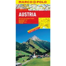 Austria Marco Polo Map Folded, Marco Polo Travel Publishing, Ltd.
