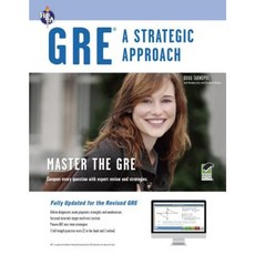 New GRE: A Strategic Approach [With Access Code] Paperback, Research & Education Association