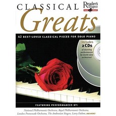 Classical Greats: 42 Best-Loved Classical Pieces for Solo Piano [With 2 CDs] Paperback, Amsco Music