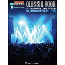 Classic Rock for Keyboard Percussion Paperback, Hal Leonard Publishing Corporation