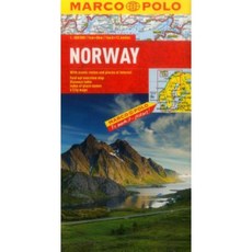 Norway Map Folded, Marco Polo