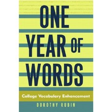 One Year of Words: College Vocabulary Enhancement Paperback, Pearson