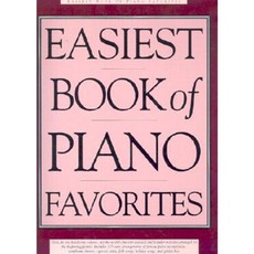 Easiest Book of Piano Favorites: The Library of Series Paperback, Music Sales