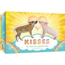 Kisses: 10 Pop-Up Notecards & Envelopes, Chronicle Books