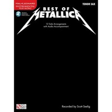Best of Metallica: Tenor Sax [With CD (Audio)] Paperback, Cherry Lane Music Company