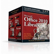 Microsoft Office 2010 圖書館：Excel 2010 Bible Access 2010 Bible PowerPoint 2010 Bible Word 2010 聖經 [附 3 張 CDROM] 盒裝套裝, 威利