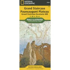 Grand Staircase Paunsaugunt Plateau [Grand Staircase-Escalante National Monument] Folded, National Geographic Maps
