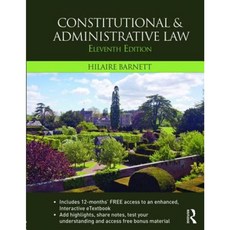 Constitutional & Administrative Law Hardcover, Routledge
