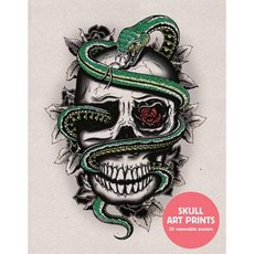 Skull Art Prints: 20 Removable Posters [With Poster] Paperback, Laurence King