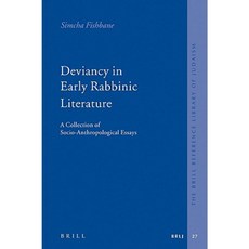Deviancy in Early Rabbinic Literature: A Collection of Socio-Anthropological Essays Hardcover