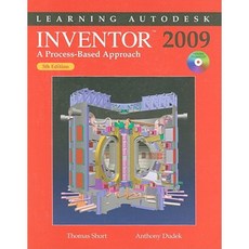 Learning Autodesk Inventor 2009: A Process-Based Approach [With CDROM] Paperback, Goodheart-Wilcox Publisher