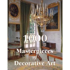 1000 Masterpieces of Decorative Art Hardcover, Parkstone Press