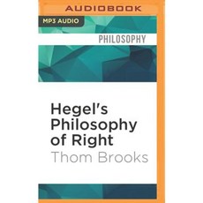 Hegel's Philosophy of Right MP3 CD, Audible Studios on Brilliance