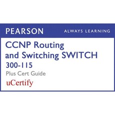 CCNP R&s Switch 300-115 Pearson Ucertify Course and Textbook Bundle Hardcover, Cisco Press
