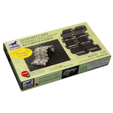 BRONCO 1:35 德國豹2主戰坦克可變式履帶零件軍事模型材料 90.7g, 混色