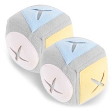 DING DONG PET 寵物嗅聞球, 灰色, 2個