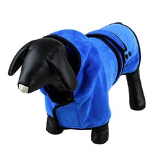 펫나인 강아지와고양이 소프트 후드목욕가운, 1개