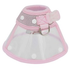 펫나인 애완동물 엘리자베스 매쉬 링 커버 핑크 M, 62g, 1개