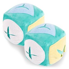 DING DONG PET 寵物嗅聞球, 綠色, 2個