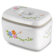 맛독 김치통 도자기 김치통 사각 김치통 숨쉬는 김치통 1box 10L, 10000ml, 1개