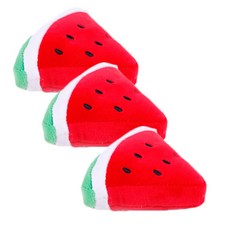 펫나인 강아지와고양이 과일야채 사운드 토이, 수박, 3개