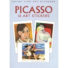 Picasso: 16 Art Stickers Paperback, Dover Publications