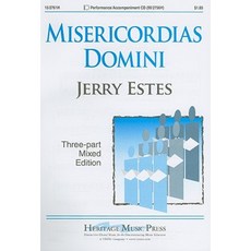 Misericordias Domini: Three-Part Mixed Edition Paperback, Heritage Music Press