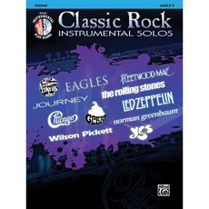 Classic Rock Instrumental Solos: Clarinet: Level 2-3 [With CD (Audio)] Paperback, Alfred Music