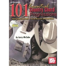 101 Essential Country Chord Progressions [With CD] Paperback, Mel Bay Publications