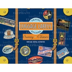 Sunny Climes Luggage Labels Novelty, Laughing Elephant