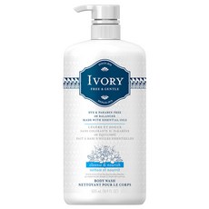 피앤지 아이보리 바디워시 클렌징&영양 배&샌달우드향 펌프 포함 16.9OZ, 500ml, 1개