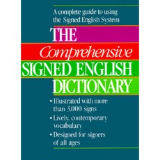 The Comprehensive Signed English Dictionary Hardcover, Gallaudet University Press