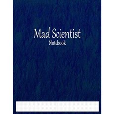 Mad Scientist Notebook: 1/8" Cross Grid Graph Ruled Paperback, Createspace Independent Publishing Platform